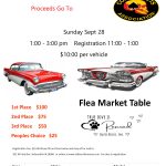 4th Annual Car Show September 28th