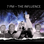 Saturday Night – The Influence Band 7PM to 10PM