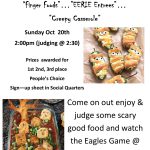 Halloween Cook-Off October 20th