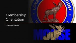 Membership Orientation
