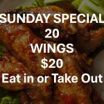 SUNDAY WING SPECIAL