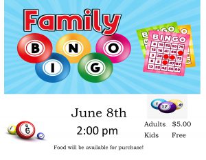 family bingo 6-8-25