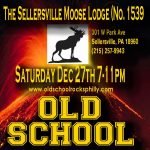 Saturday Night – Old School Live 7PM to 11PM