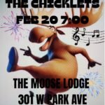 Friday – Chicklets are back  7PM to 10PM