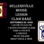Moose Legion Clam Bake